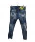 DSQUARED2 (ディースクエアード) LIGHT CLOUDY WASH TIDY BIKER JEANS インディゴ サイズ:48：19000円