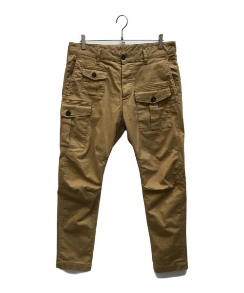 DSQUARED2（ディースクエアード）DSQUARED2 (ディースクエアード) Sexy Cargo Pant ベージュ サイズ:50の古着・服飾アイテム