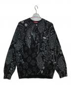 SUPREMEシュプリーム）の古着「Printed Paisley Sweater」｜ブラック