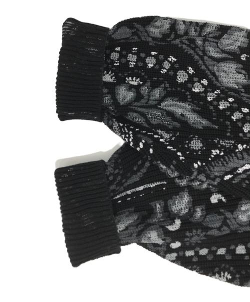 SUPREME（シュプリーム）SUPREME (シュプリーム) Printed Paisley Sweater ブラック サイズ:Lの古着・服飾アイテム