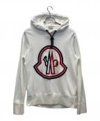 MONCLERモンクレール）の古着「MAGLIA LOGO PULLOVER」｜ホワイト