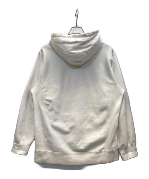 SUPREME（シュプリーム）SUPREME (シュプリーム) COMME des GARCONS SHIRT (コムデギャルソンシャツ) Box Logo Hooded Sweatshirt ホワイト サイズ:XLの古着・服飾アイテム