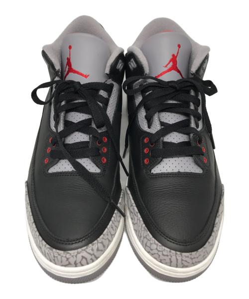 NIKE（ナイキ）NIKE (ナイキ) AIR JORDAN3 RETRO ブラック サイズ:28.5cmの古着・服飾アイテム