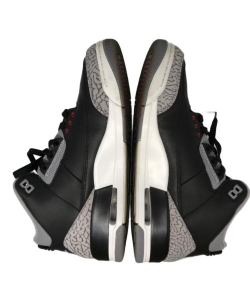 NIKE（ナイキ）NIKE (ナイキ) AIR JORDAN3 RETRO ブラック サイズ:28.5cmの古着・服飾アイテム