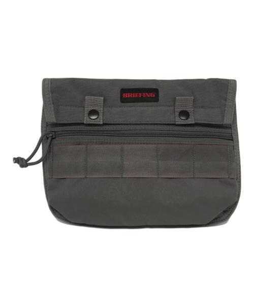 BRIEFING（ブリーフィング）BRIEFING (ブリーフィング) クラッチバッグ グレーの古着・服飾アイテム