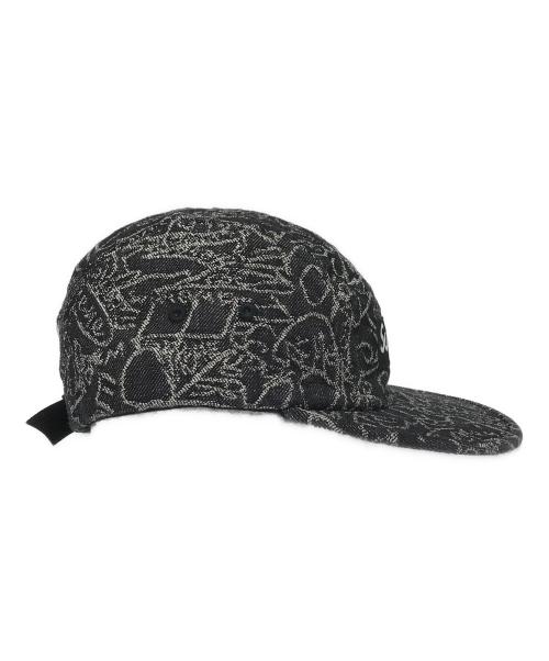 SUPREME（シュプリーム）Supreme (シュプリーム) Handwriting Denim Camp Cap ブラックの古着・服飾アイテム