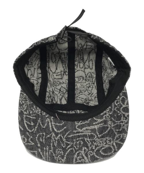 SUPREME（シュプリーム）Supreme (シュプリーム) Handwriting Denim Camp Cap ブラックの古着・服飾アイテム