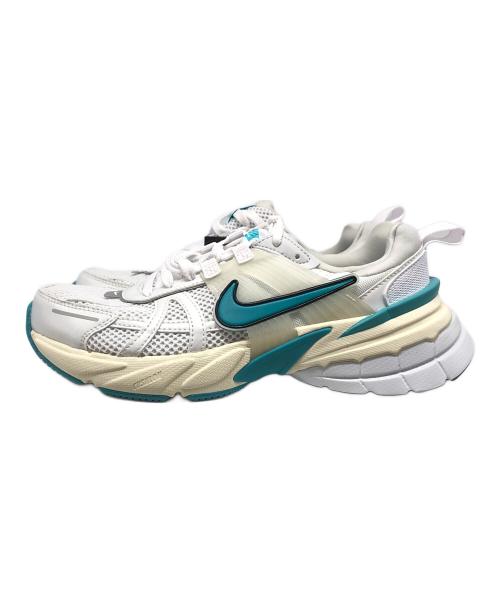 NIKE（ナイキ）NIKE (ナイキ) WMNS V2K RUN グリーン×ホワイト サイズ:㎝ 24.5の古着・服飾アイテム
