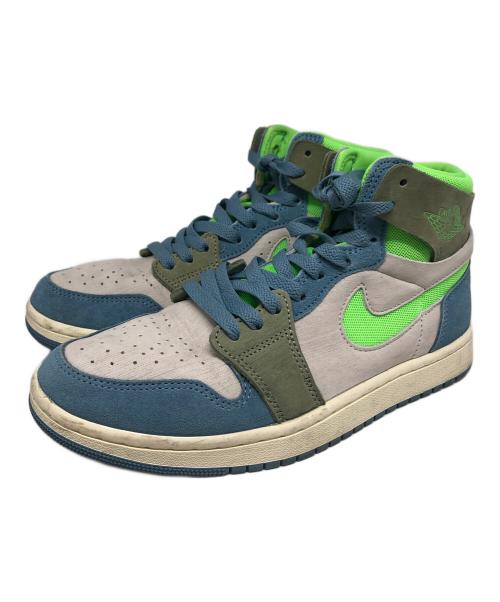 NIKE（ナイキ）NIKE (ナイキ) Air Jordan 1 Zoom CMFT 2 ブルー×グリーン サイズ:㎝ 25の古着・服飾アイテム