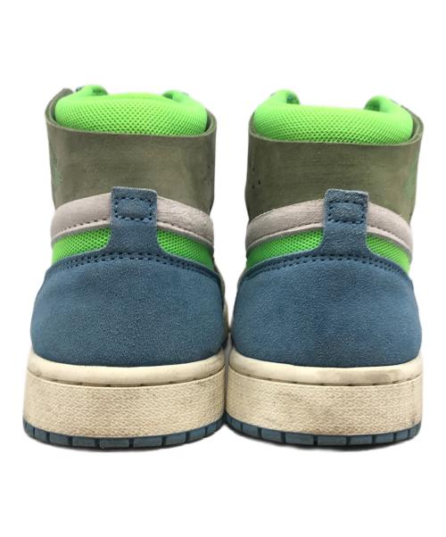 NIKE（ナイキ）NIKE (ナイキ) Air Jordan 1 Zoom CMFT 2 ブルー×グリーン サイズ:㎝ 25の古着・服飾アイテム