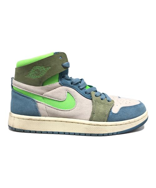 NIKE（ナイキ）NIKE (ナイキ) Air Jordan 1 Zoom CMFT 2 ブルー×グリーン サイズ:㎝ 25の古着・服飾アイテム