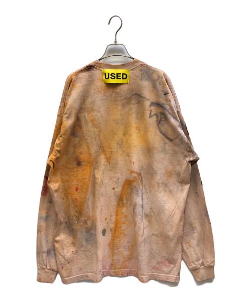 THE INCORPORATED（インコーポレイテッド）the incorporated (インコーポレイテッド) USED LS T-SHIRT TIEDYE ピンク サイズ:XLの古着・服飾アイテム