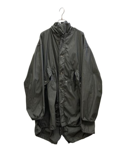 US ARMY（ユーエスアーミー）US ARMY (ユーエスアーミー) 黒染めスノーパーカー グレー サイズ:SMALLの古着・服飾アイテム