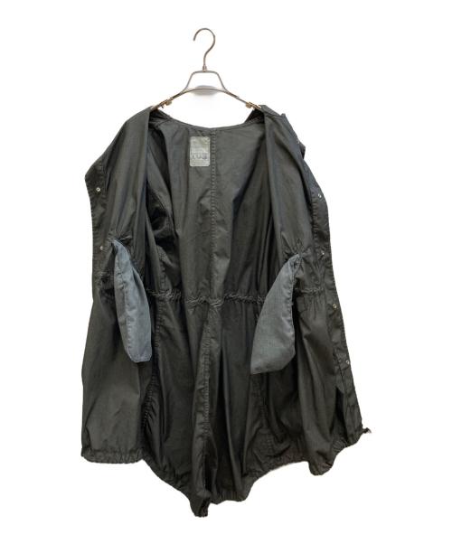 US ARMY（ユーエスアーミー）US ARMY (ユーエスアーミー) 黒染めスノーパーカー グレー サイズ:SMALLの古着・服飾アイテム