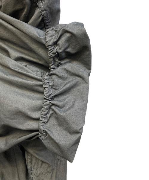 US ARMY（ユーエスアーミー）US ARMY (ユーエスアーミー) 黒染めスノーパーカー グレー サイズ:SMALLの古着・服飾アイテム