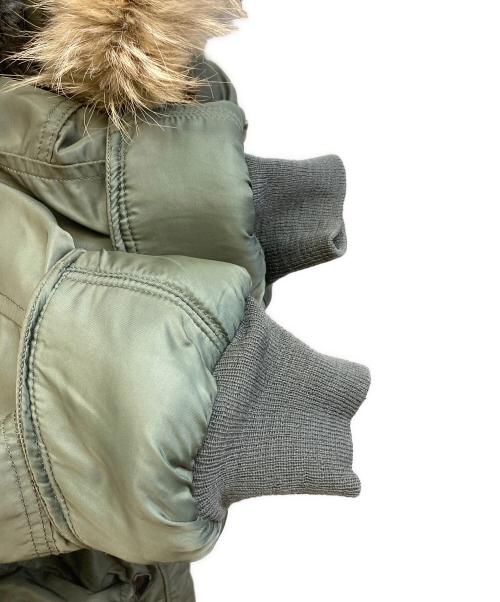 US ARMY（ユーエスアーミー）US ARMY (ユーエスアーミー) N-3Bフライトジャケット オリーブ サイズ:MEDIUMの古着・服飾アイテム