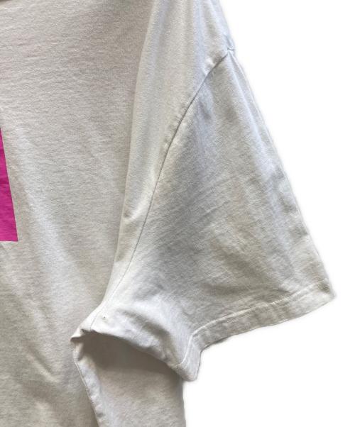 GUESS（ゲス）GUESS (ゲス) WIND AND SEA (ウィンダンシー) コラボロゴTシャツ ホワイト サイズ:Lの古着・服飾アイテム