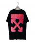 OFFWHITE (オフホワイト) ロゴTシャツ ブラック サイズ:L：10000円