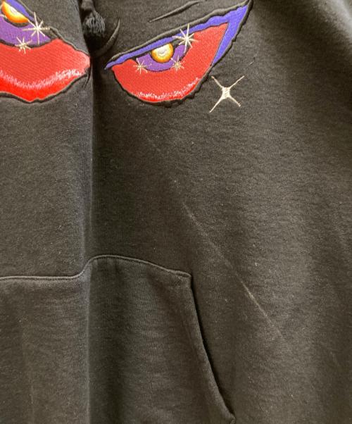 SUPREME（シュプリーム）SUPREME (シュプリーム) eyes hooded sweatshirt ブラック サイズ:XLの古着・服飾アイテム