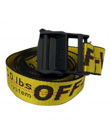 OFFWHITE（オフホワイト）の古着「INDUSTRIAL BELT」｜イエロー