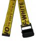 OFFWHITE (オフホワイト) INDUSTRIAL BELT イエロー：8000円