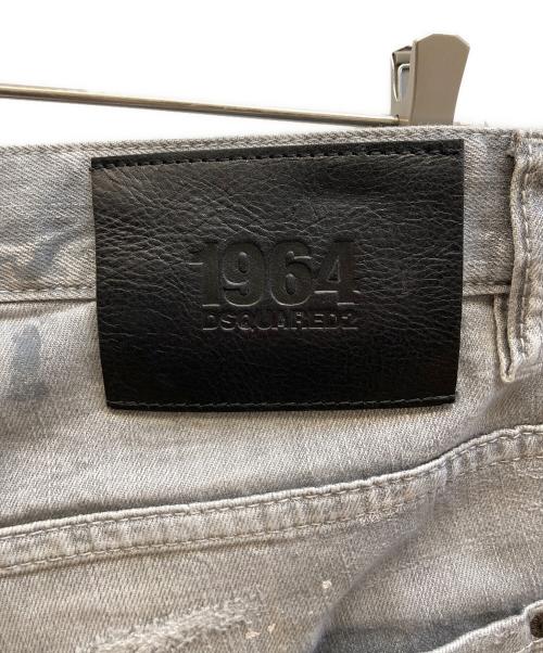 DSQUARED2（ディースクエアード）DSQUARED2 (ディースクエアード) Wash Skater Jeans グレー サイズ:50の古着・服飾アイテム