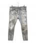 DSQUARED2（ディースクエアード）の古着「Wash Skater Jeans」｜グレー