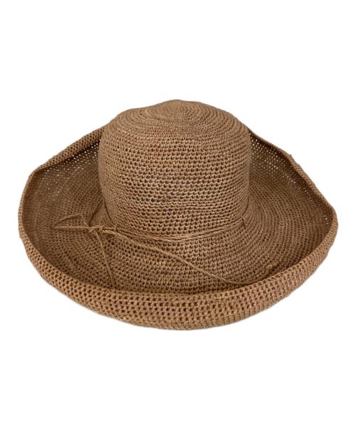 HELEN KAMINSKI（ヘレンカミンスキー）HELEN KAMINSKI (ヘレンカミンスキー) ストローハット ベージュの古着・服飾アイテム