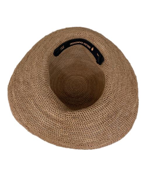 HELEN KAMINSKI（ヘレンカミンスキー）HELEN KAMINSKI (ヘレンカミンスキー) ストローハット ベージュの古着・服飾アイテム