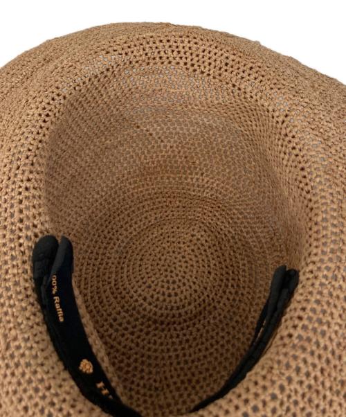 HELEN KAMINSKI（ヘレンカミンスキー）HELEN KAMINSKI (ヘレンカミンスキー) ストローハット ベージュの古着・服飾アイテム