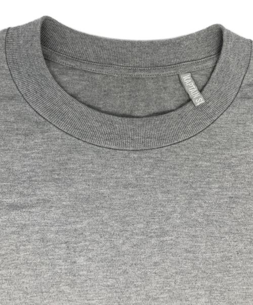 KAPTAIN SUNSHINE（キャプテンサンシャイン）KAPTAIN SUNSHINE (キャプテンサンシャイン) Suvin Supima Tube Halfsleeve Tee Heavy グレー サイズ:40の古着・服飾アイテム