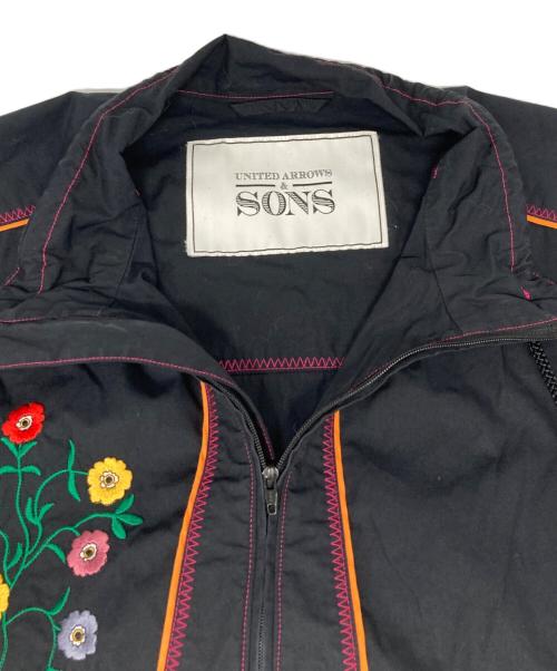 UNITED ARROWS & SONS（ユナイテッドアローズ アンド サンズ）UNITED ARROWS & SONS (ユナイテッドアローズ アンド サンズ) CALL ME JACKET ブラック サイズ:Lの古着・服飾アイテム