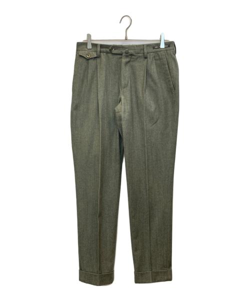 BEAMS F（ビームスエフ）BEAMS F (ビームスエフ) PT01 (ピーティーゼロウーノ) スラックス グリーン サイズ:46の古着・服飾アイテム