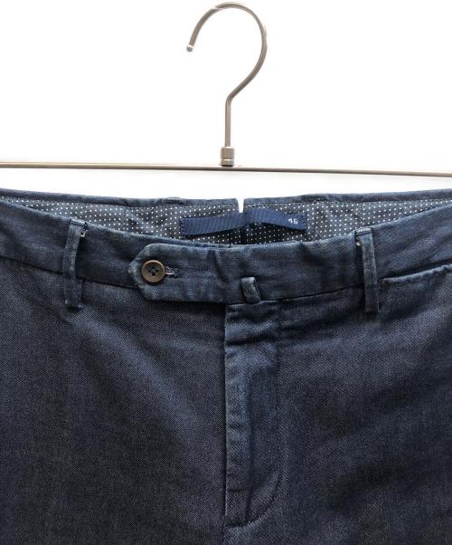 INCOTEX（インコテックス）INCOTEX (インコテックス) デニムデザインスラックス インディゴ サイズ:46の古着・服飾アイテム