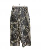 WISH FOREVERウィッシュフォーエバー）の古着「リアルツリーパンツ」｜ブラック