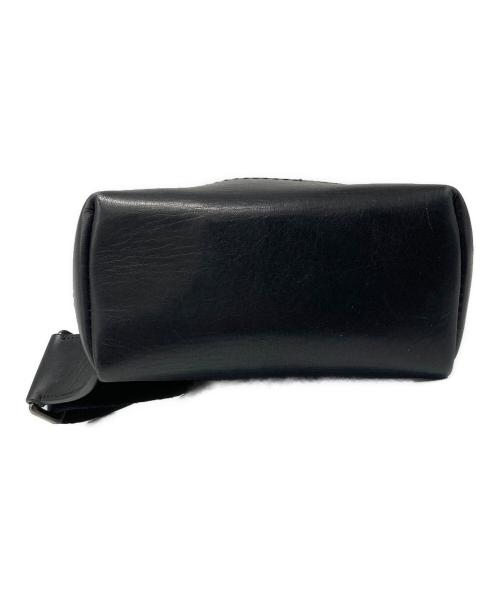 BALLY（バリー）BALLY (バリー) レザーボディーバッグ ブラックの古着・服飾アイテム