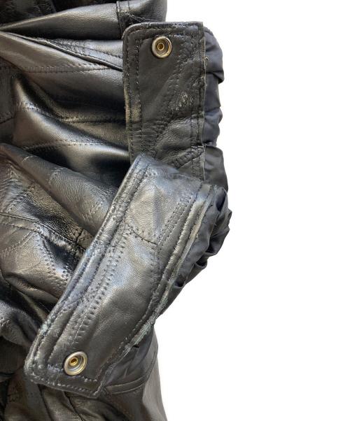 pierucci（ピエルッチ）pierucci (ピエルッチ) シープレザージャケット ブラック サイズ:Mの古着・服飾アイテム