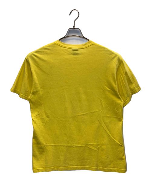 stussy（ステューシー）stussy (ステューシー) プリントTシャツ イエロー サイズ:Lの古着・服飾アイテム