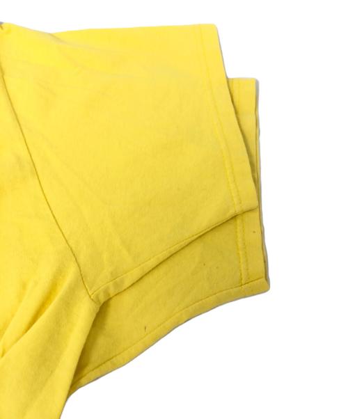 stussy（ステューシー）stussy (ステューシー) プリントTシャツ イエロー サイズ:Lの古着・服飾アイテム