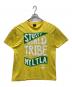 stussy（ステューシー）の古着「プリントTシャツ」｜イエロー