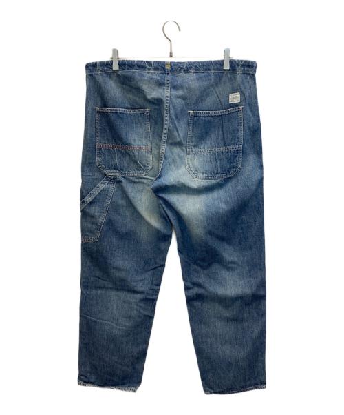 anachronorm（アナクロノーム）anachronorm (アナクロノーム) ダブルニーイージーパンツ インディゴ サイズ:1の古着・服飾アイテム