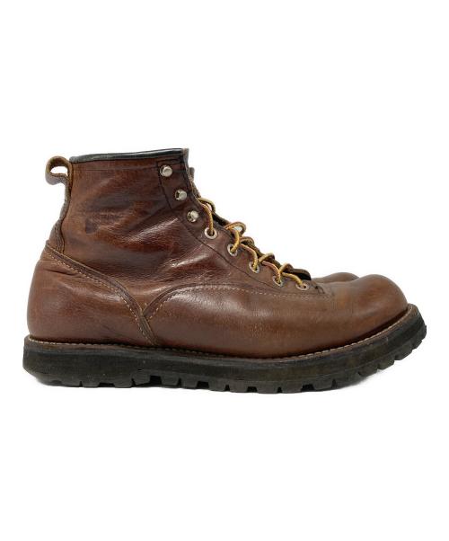 RED WING（レッドウィング）RED WING (レッドウィング) 6inch LINEMAN BOOTS ブラウン サイズ:US8 1/2の古着・服飾アイテム