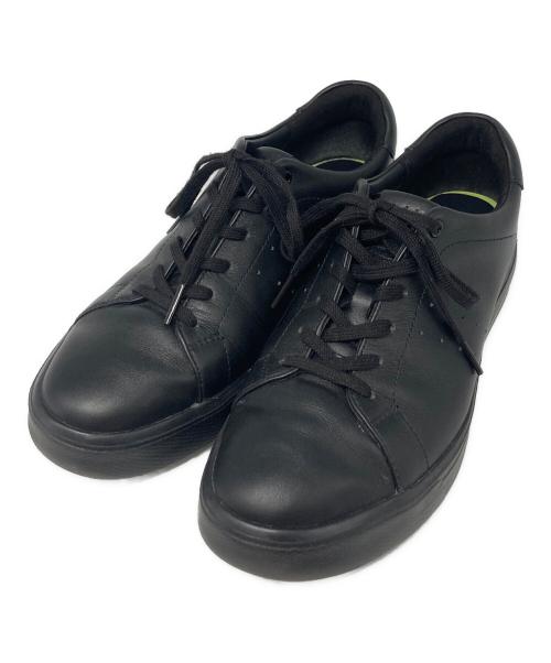 asics（アシックス）asics (アシックス) レースアップスニーカー ペダラ ブラック サイズ:25.5cmの古着・服飾アイテム