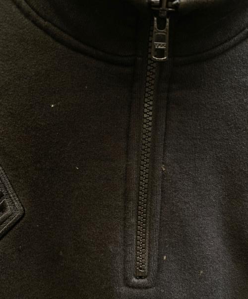 SUPREME（シュプリーム）Supreme (シュプリーム) Milano Half Zip Pullover ブラック サイズ:LARGEの古着・服飾アイテム