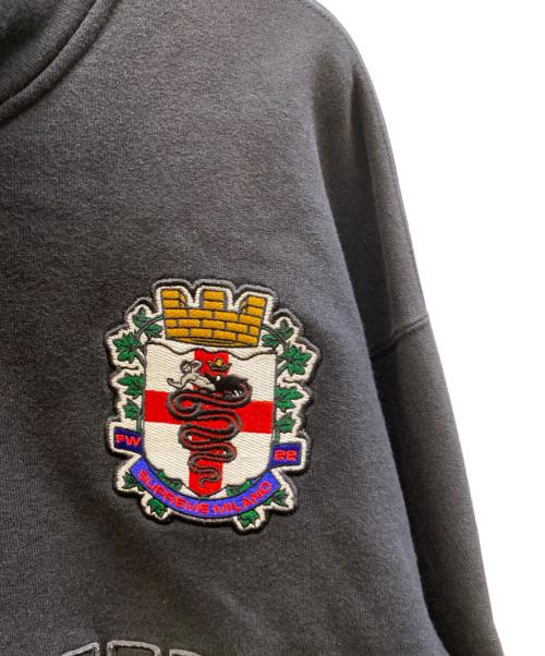 SUPREME（シュプリーム）Supreme (シュプリーム) Milano Half Zip Pullover ブラック サイズ:LARGEの古着・服飾アイテム