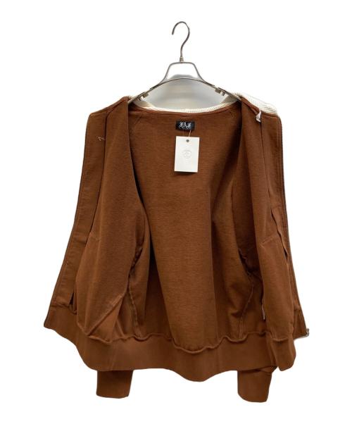FAF（エフエーエフ）FAF (エフエイエフ) エイジドジップアップフーディ ブラウン サイズ:3 未使用品の古着・服飾アイテム