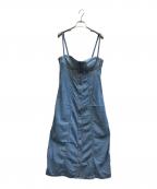 DIESELディーゼル）の古着「デニムキャミソールワンピース」｜インディゴ