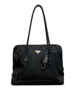 中古・古着通販】PRADA (プラダ) ナイロントートバッグ ブラック