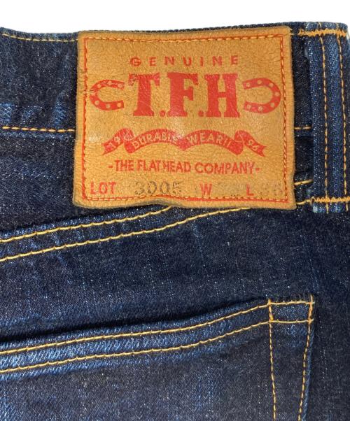 THE FLAT HEAD（ザ・フラットヘッド）THE FLAT HEAD (ザ・フラットヘッド) LOT3005デニムパンツ インディゴ サイズ:W33/L36の古着・服飾アイテム