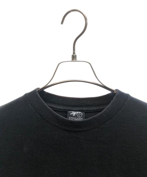 stussy（ステューシー）stussy (ステューシー) バックプリントTシャツ ブラック サイズ:Lの古着・服飾アイテム